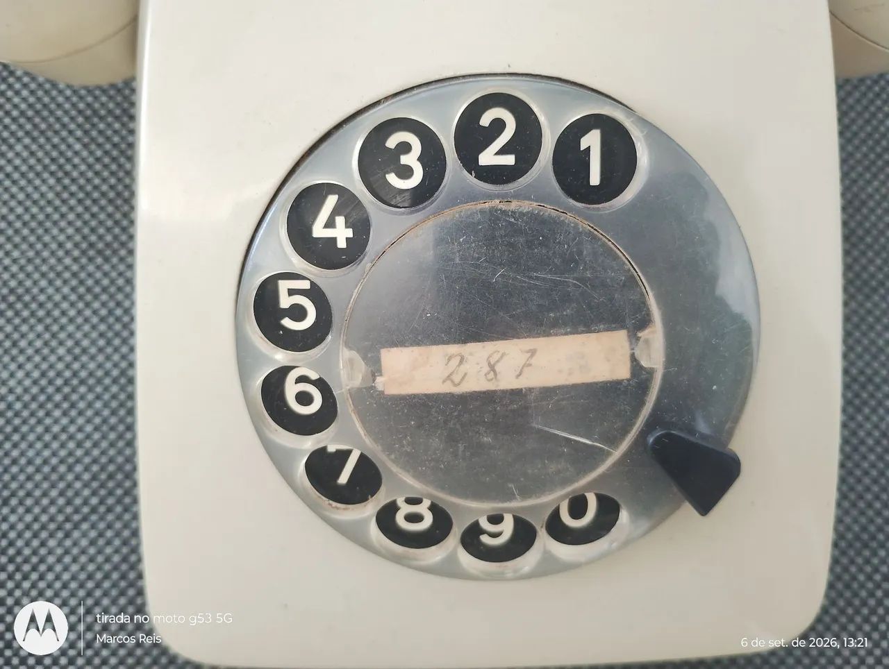 Telefone Antigo Decoração  - Foto 4