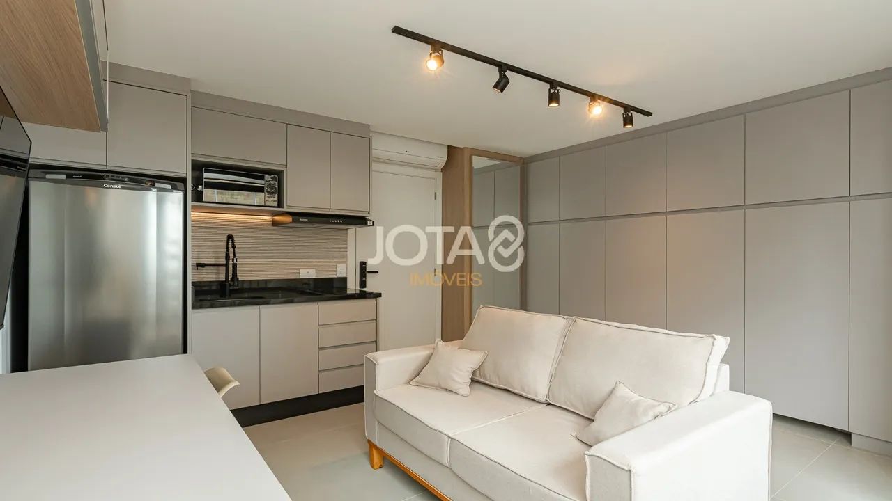 STUDIO MOBILIADO E COM VAGA NO BATEL Studio Novo E Com Vaga No Batel - Foto 4