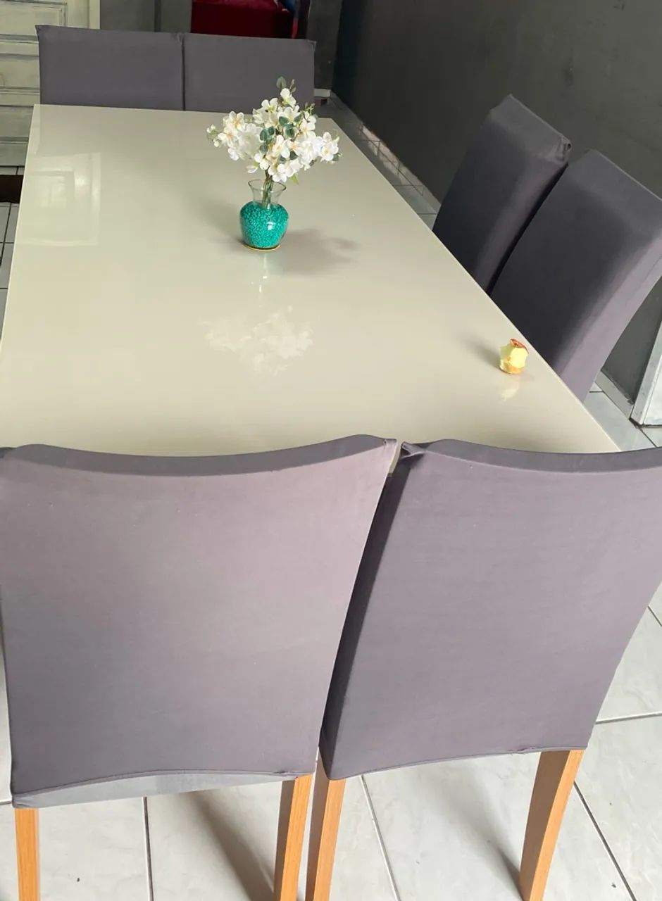 Mesa de jantar 8 lugares 