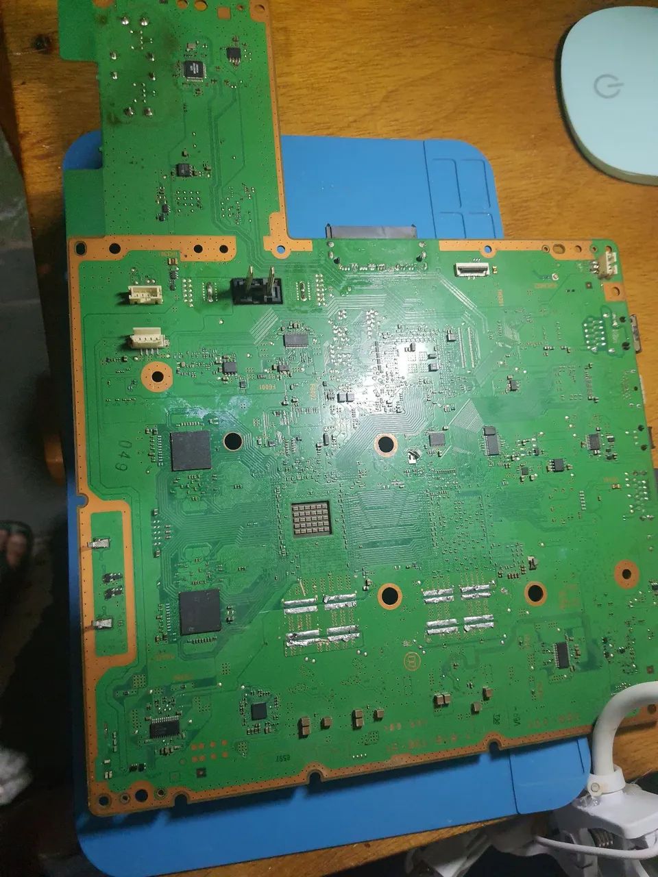 Placa Mãe ps3 com  curto.  - Foto 4