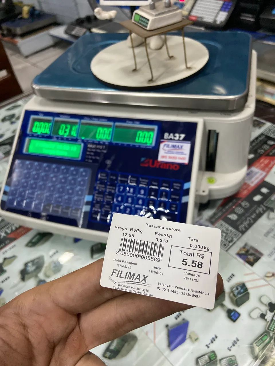 Balança com Impressora Integrada
