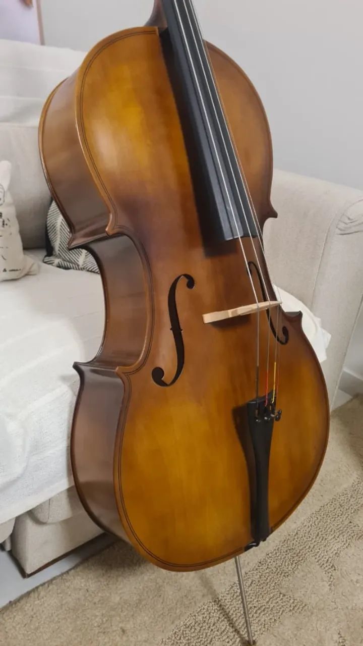 Violoncelo 4/4 + bag + cordas extras - Foto 2