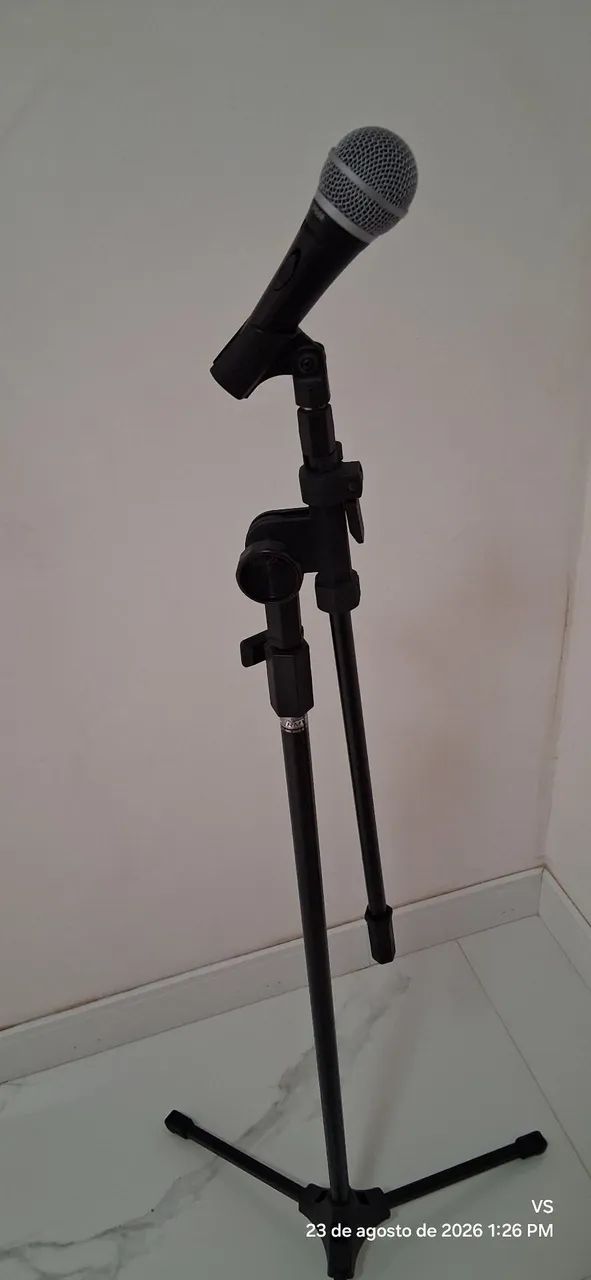 MICROFONE SHURE PG 58 Profissional  - Foto 3