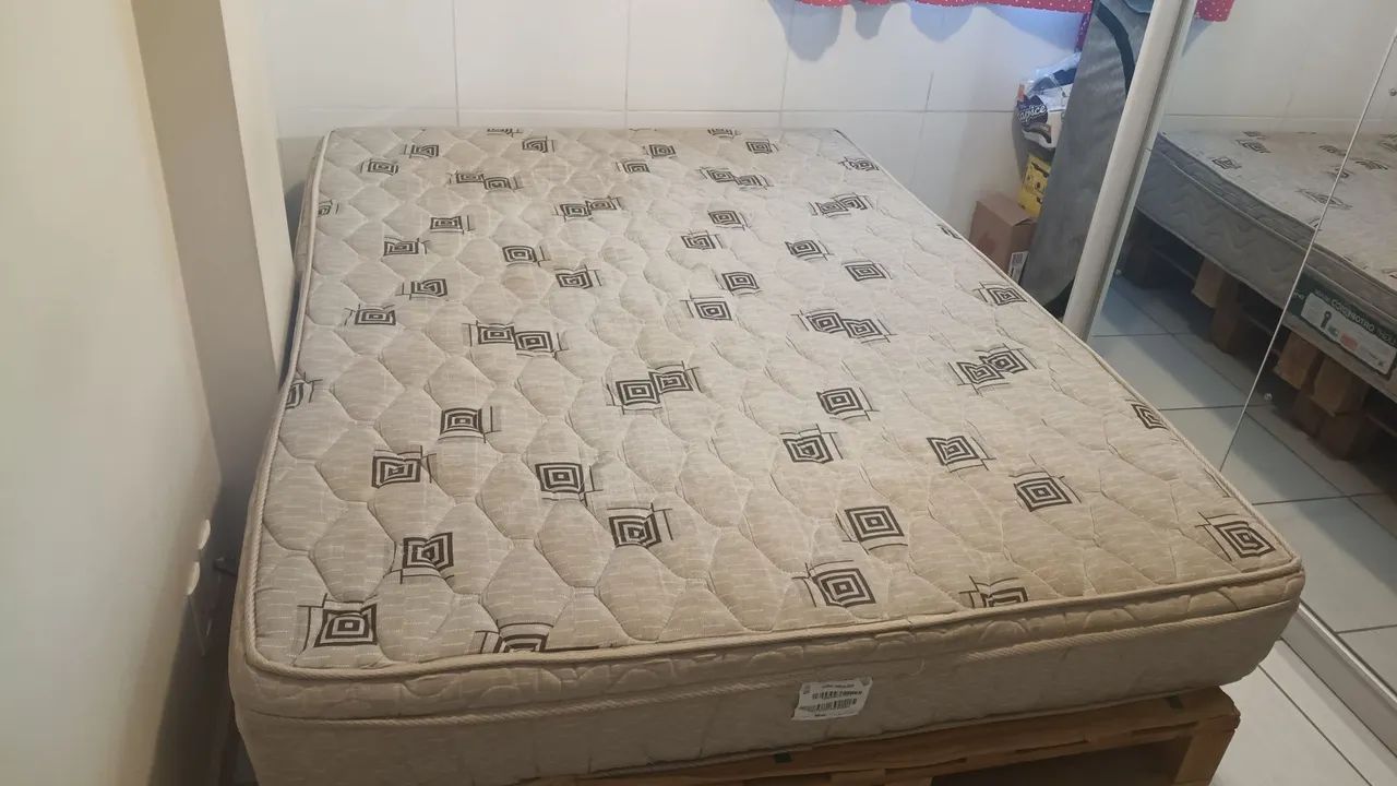 Colchão ortopédico(não é com mola)