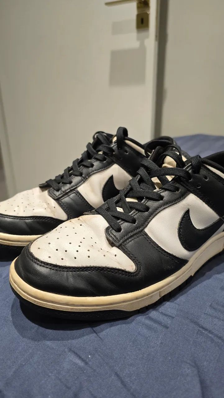 Tênis Original Nike Dunk Low Panda.