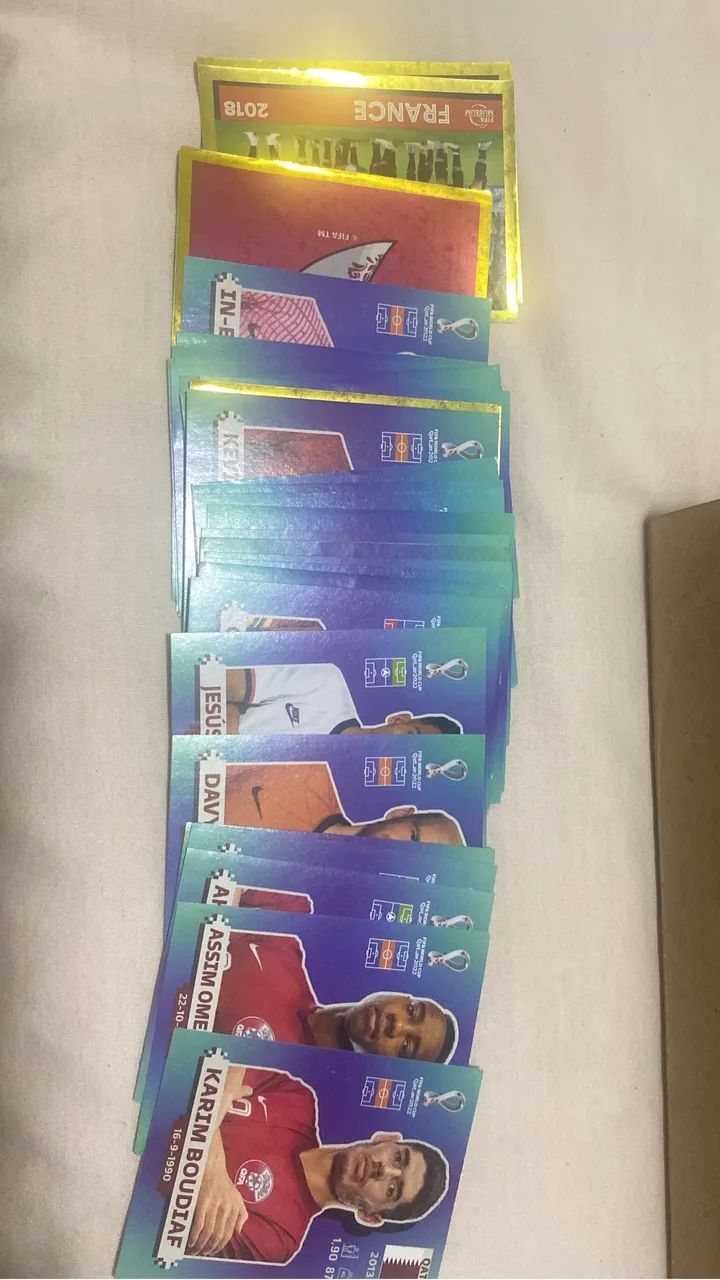 figurinhas da copa de 2022 a partir de 1 real