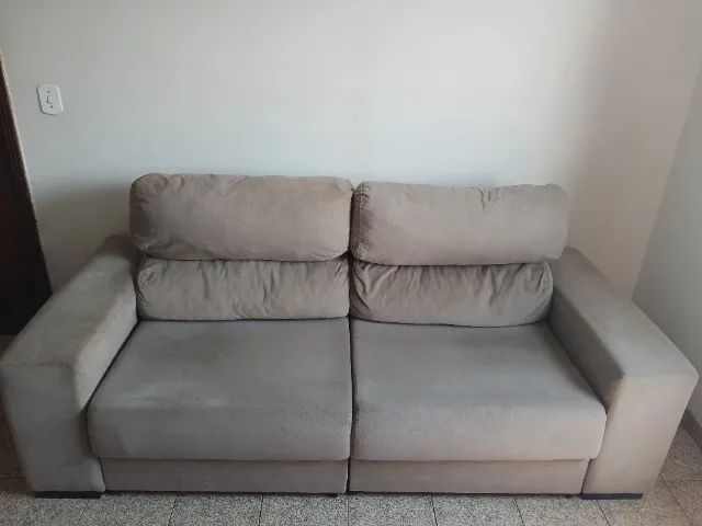 Sofá retrátil e reclinavél 2,50M