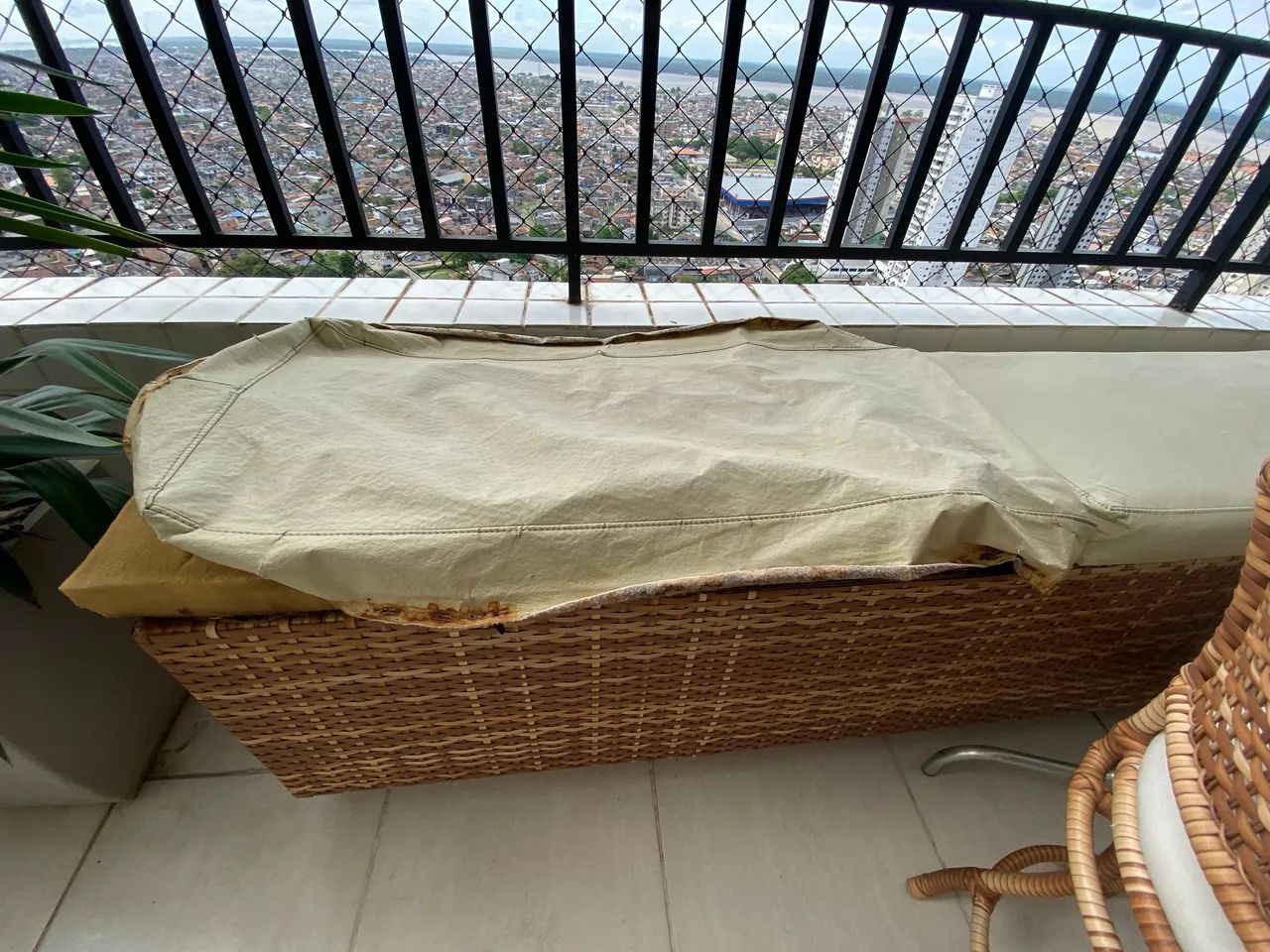 Kit sacada / área externa mesa, banquetas e banco comprido  - Foto 3
