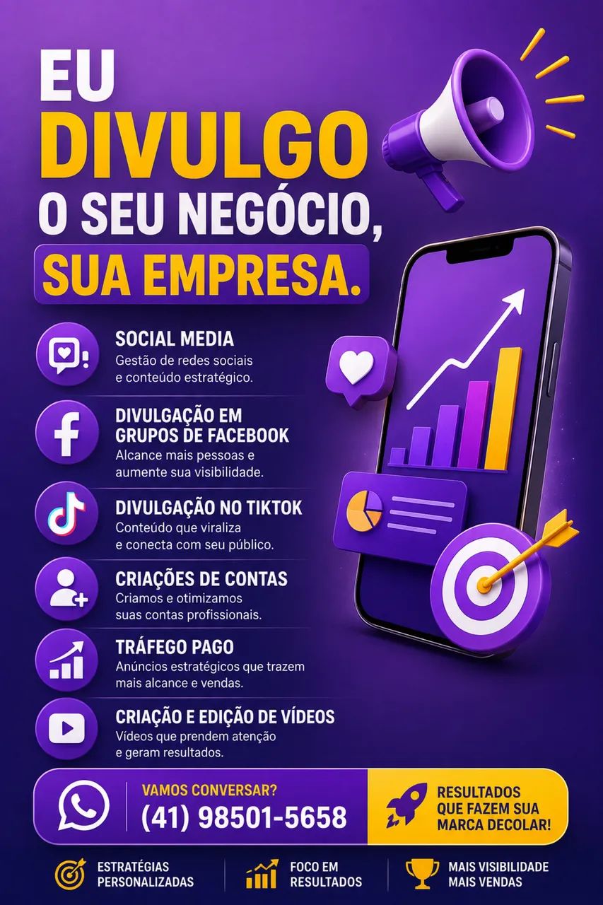 Divulgação e Marketing Digital 