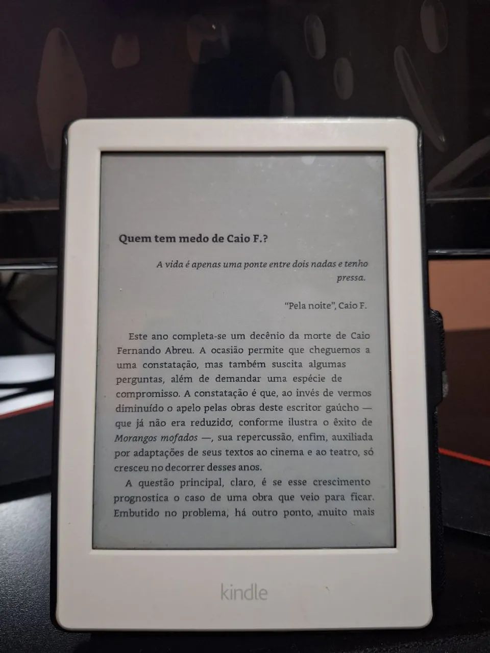 Kindle geração 8, com capa protetora - Foto 2