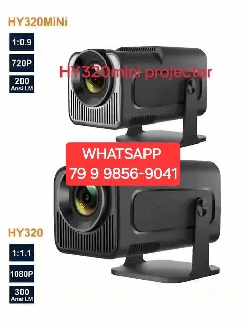 PROJETOR ANDROID 4 LANÇAMENTOS - MAGCUBIC - HY320 HY320 MINI BYINTEK LOVE U4 ORIGINAL 