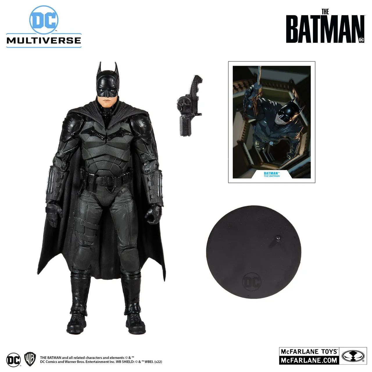 The Batman Robert Pattinson DC Multiverse McFarlane Toys - Foto 2