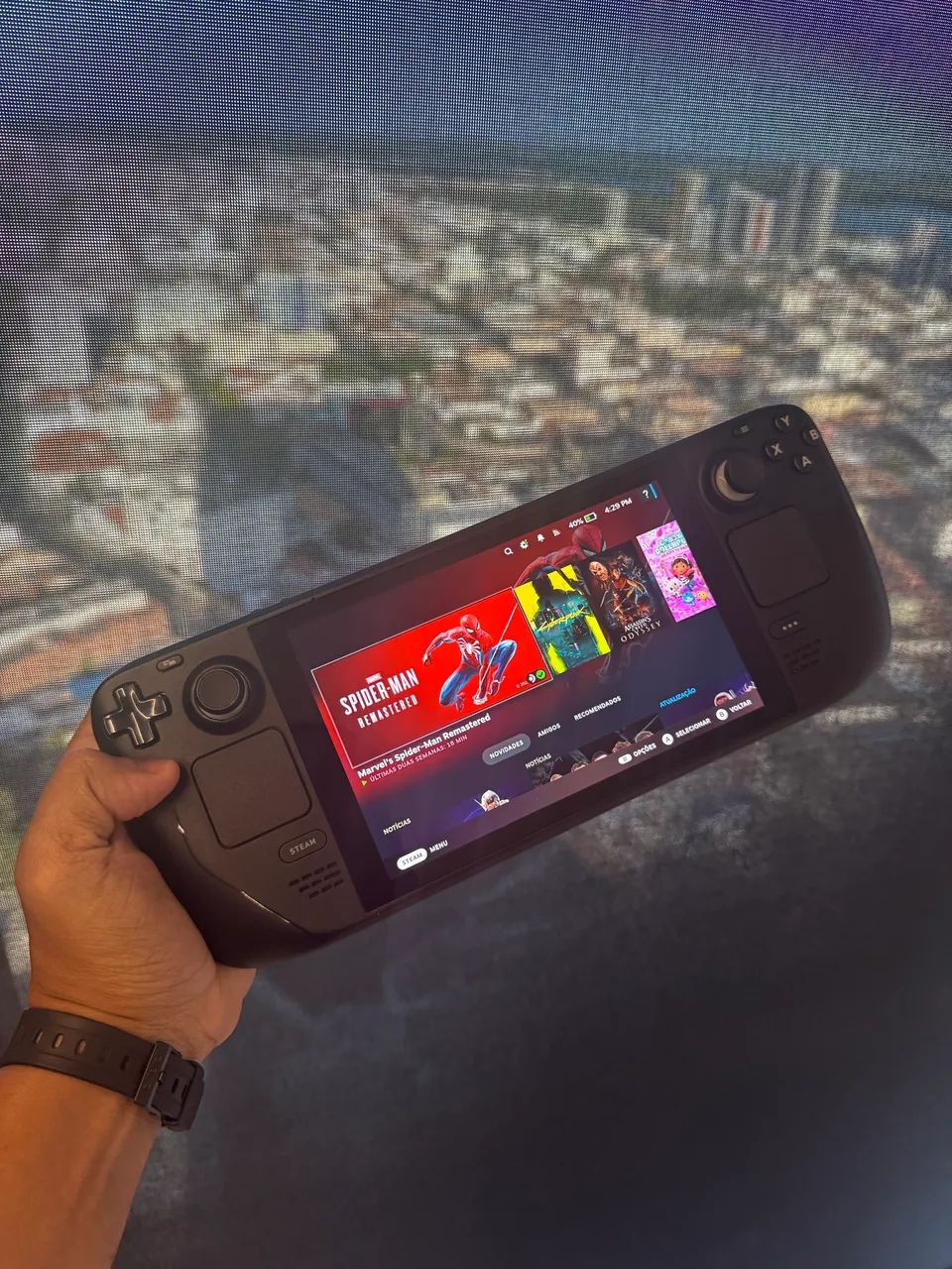 Steam Deck - LCD - 512GB - Consoles de Vídeo Game - Cidade
