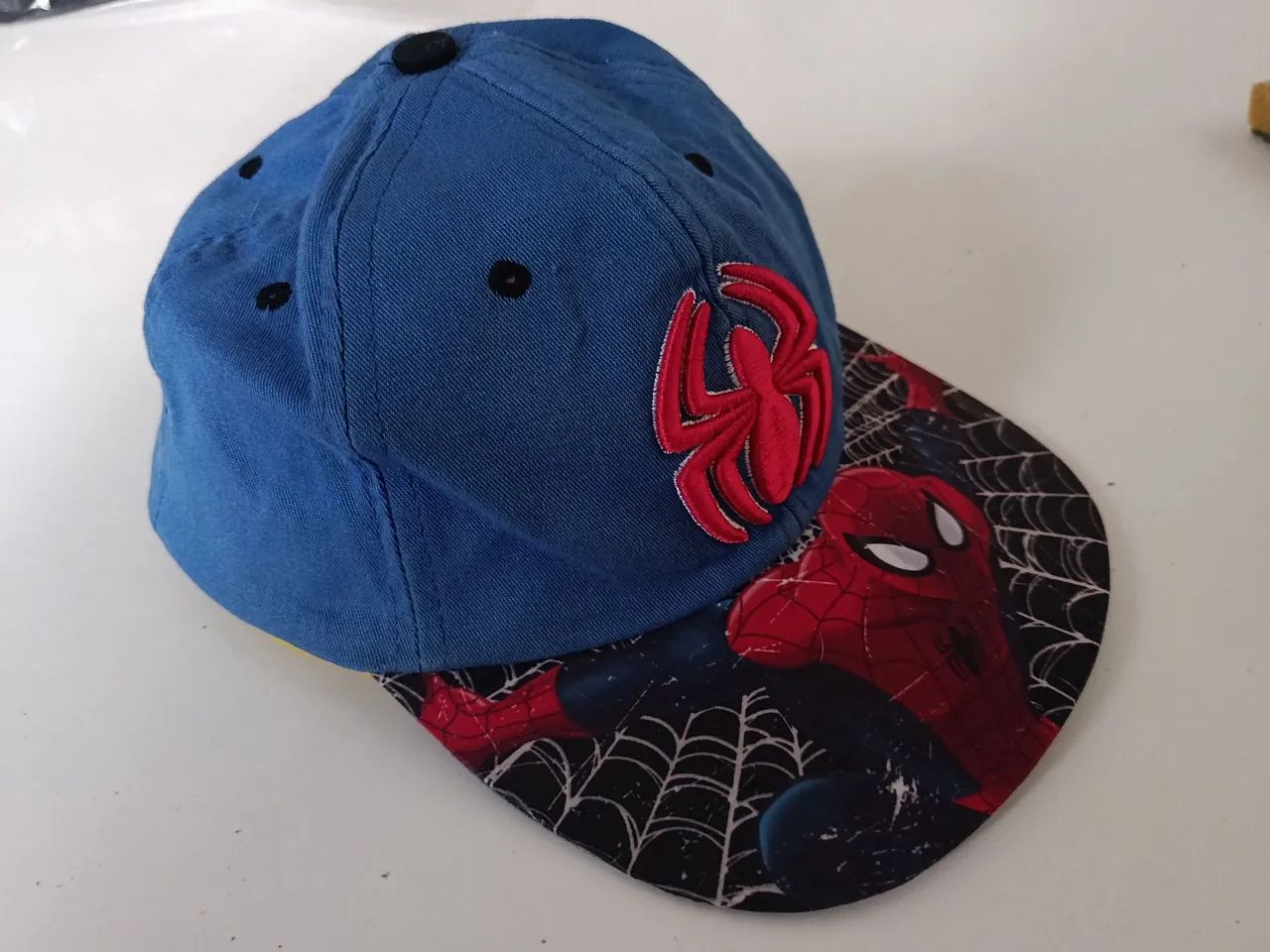 Boné Spiderman Original Novo Lacrado Com Regulagem 