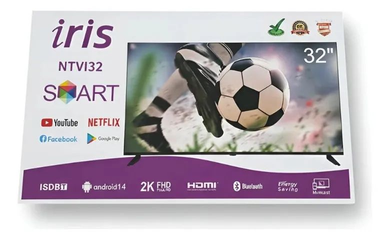 Smart Tv Led Iris 32 Polegadas Full Hd 1080p