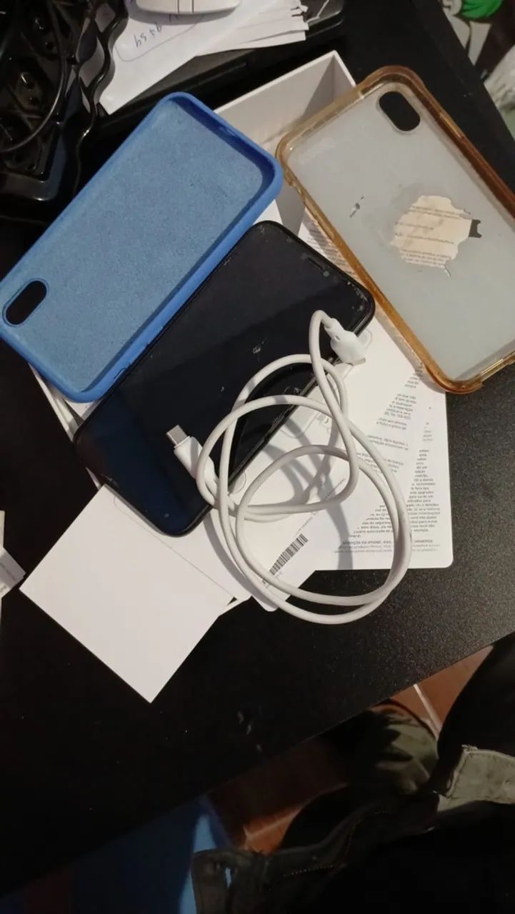 Vendo iPhone XR preto, 64GB, funcionando perfeitamente! - Foto 5