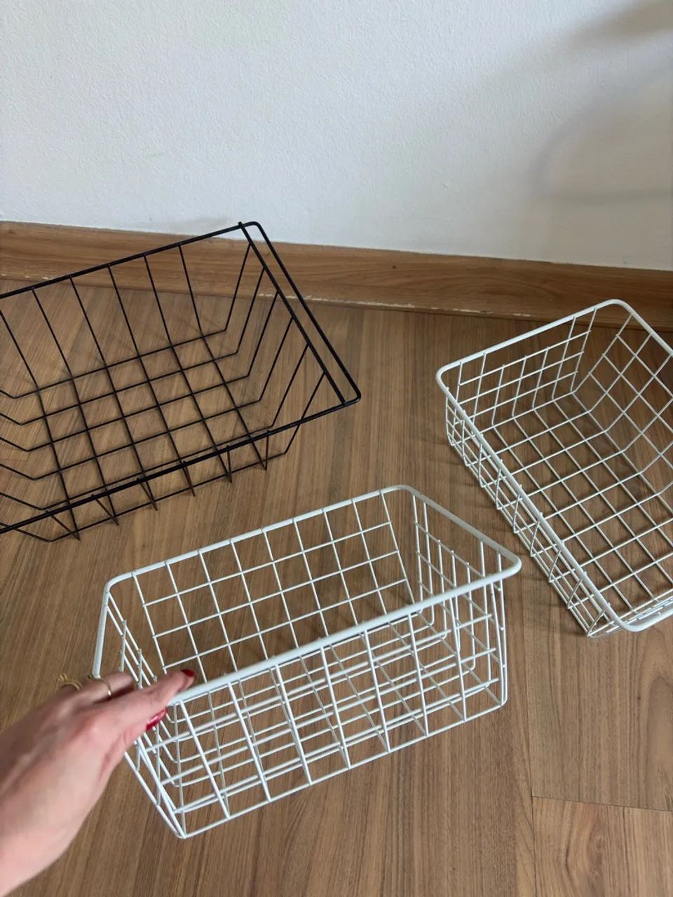 Kit de cestos aramados - Foto 2