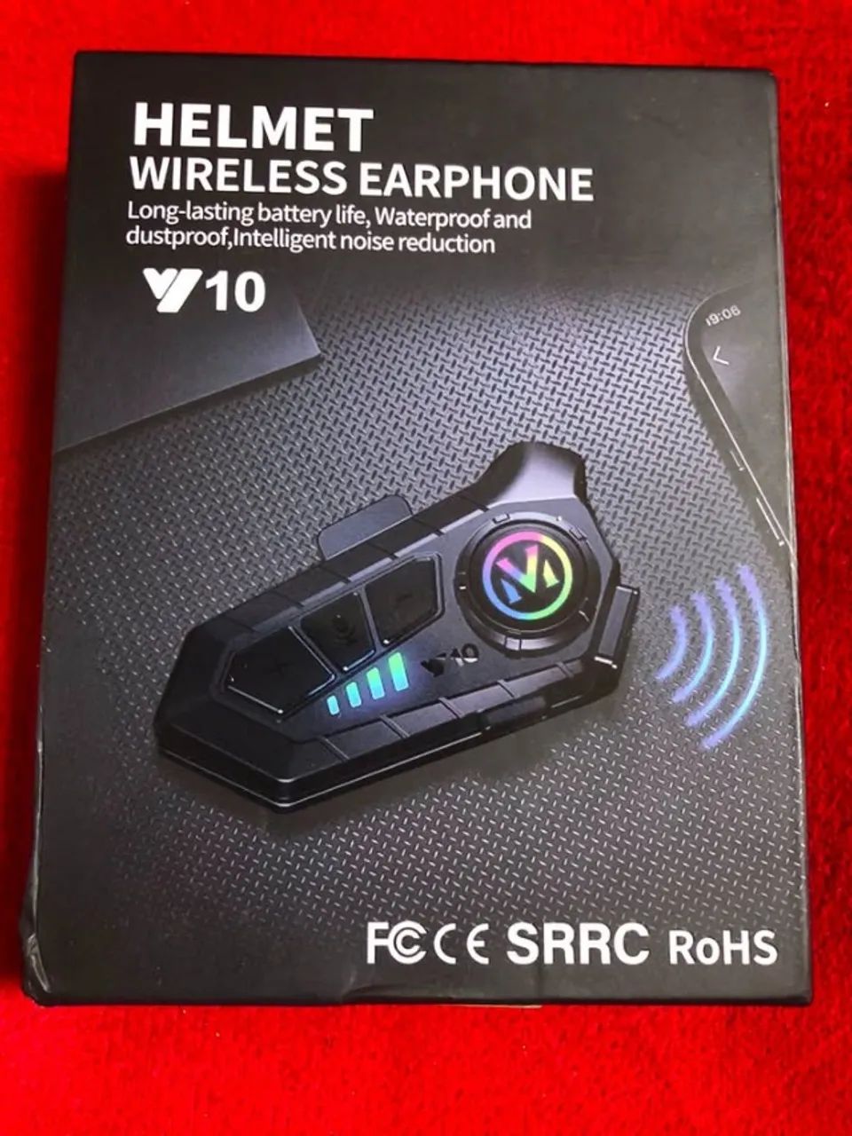 Intercomunicador fone Bluetooth para Capacete | Música, GPS e Chamadas! - Foto 4