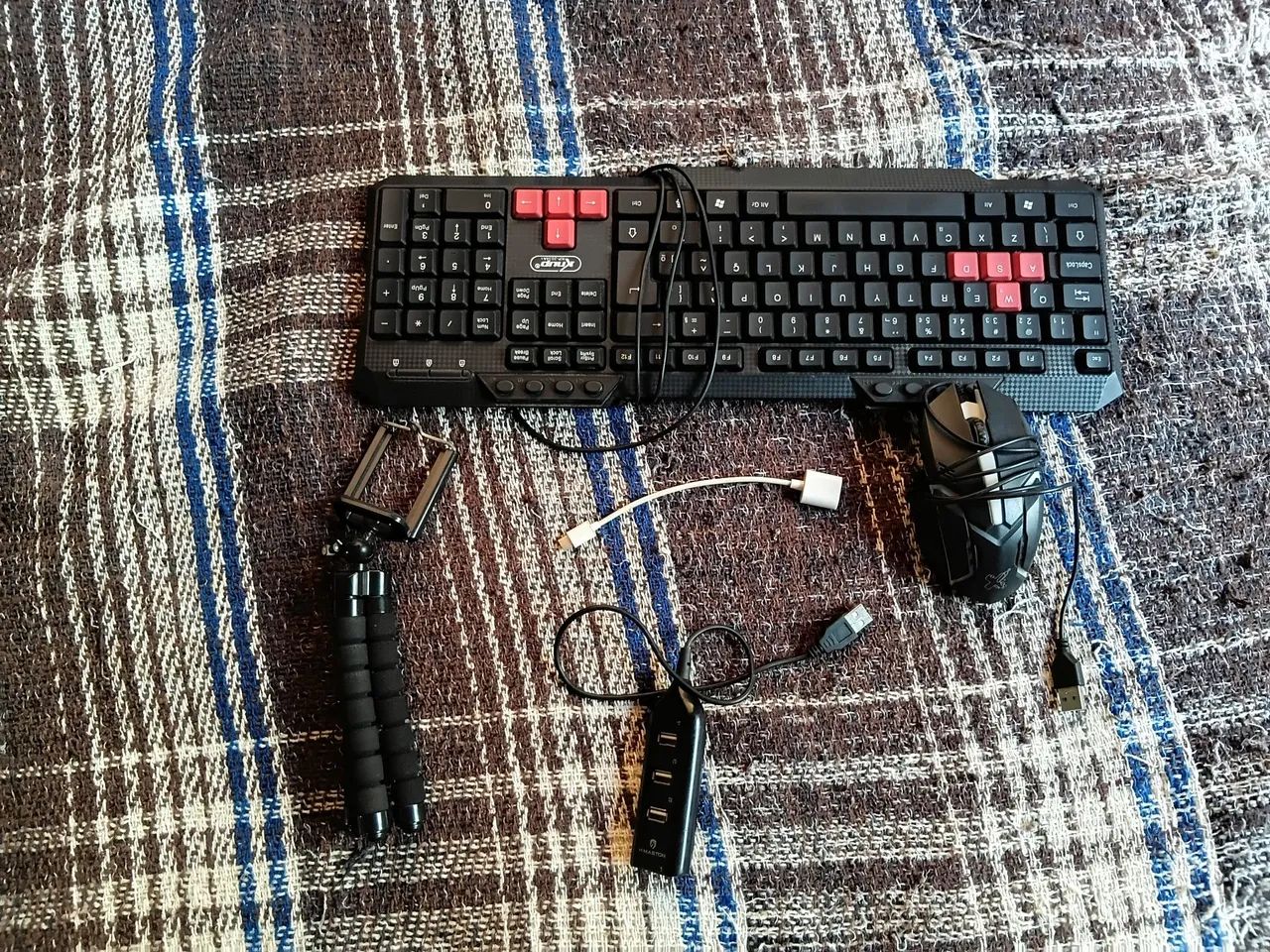 Kit game teclado 