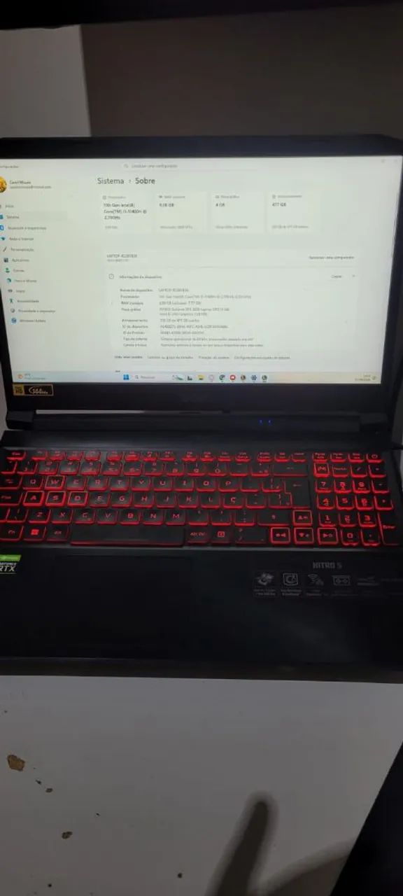 Notebook gamer - Foto 4