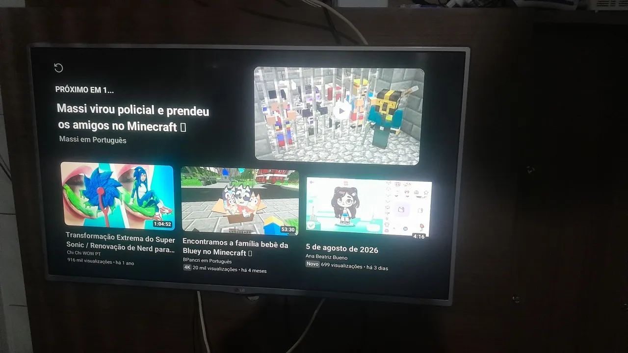 Vendo tv lg smart 43 polegadas 