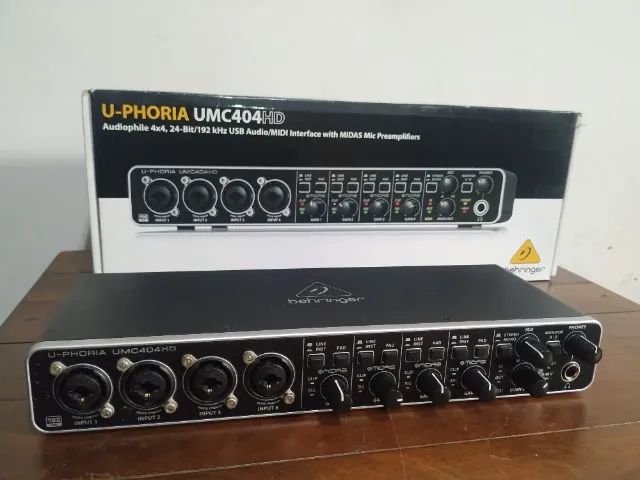 Interface de Audio - Behringer UMC404 - Foto 3