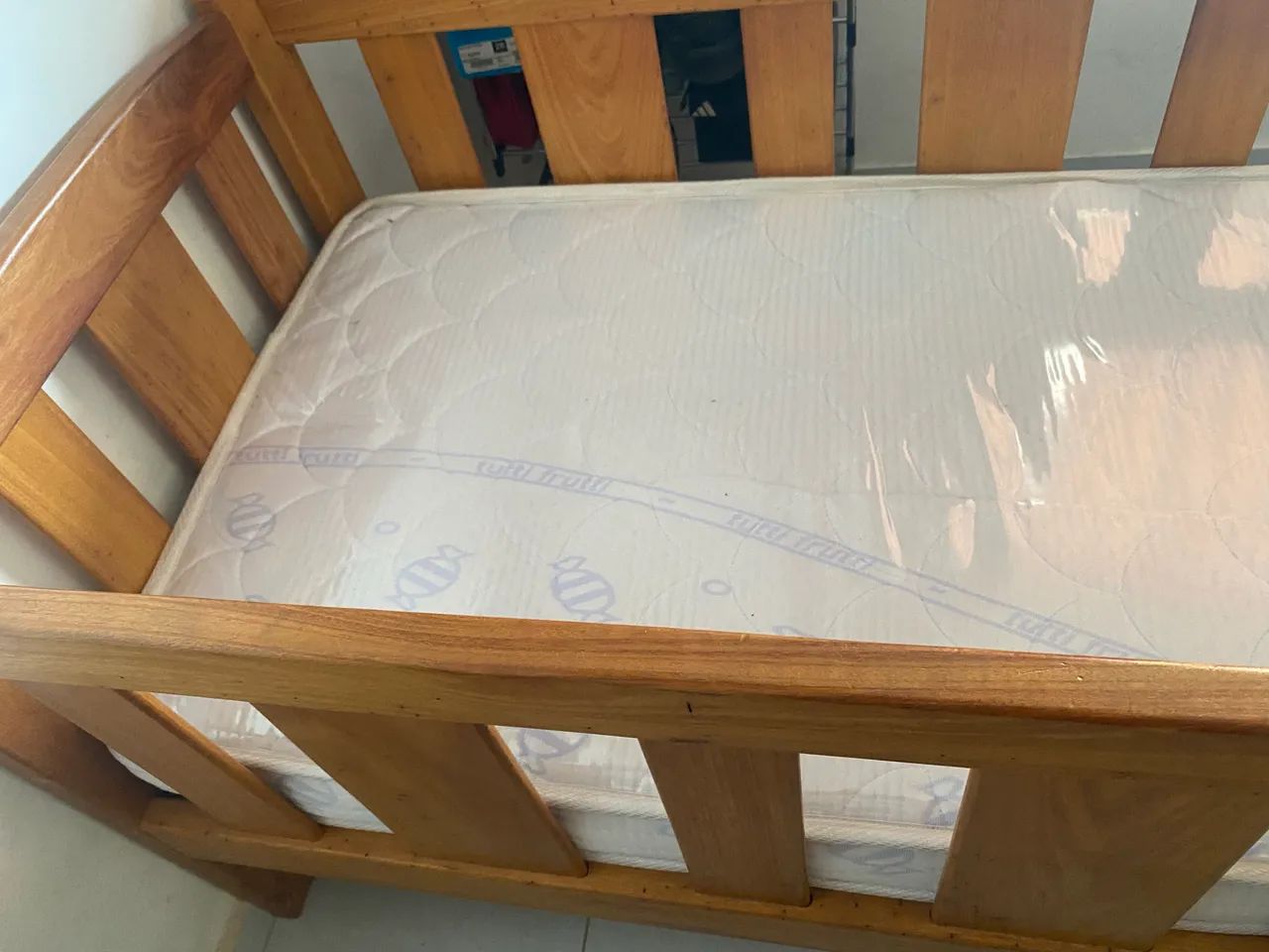 Cama infantil de madeira - Foto 5