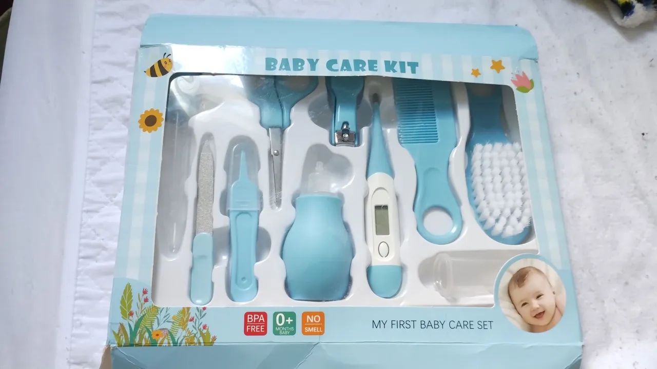Kit higiene bebê 10 peças  - Foto 3