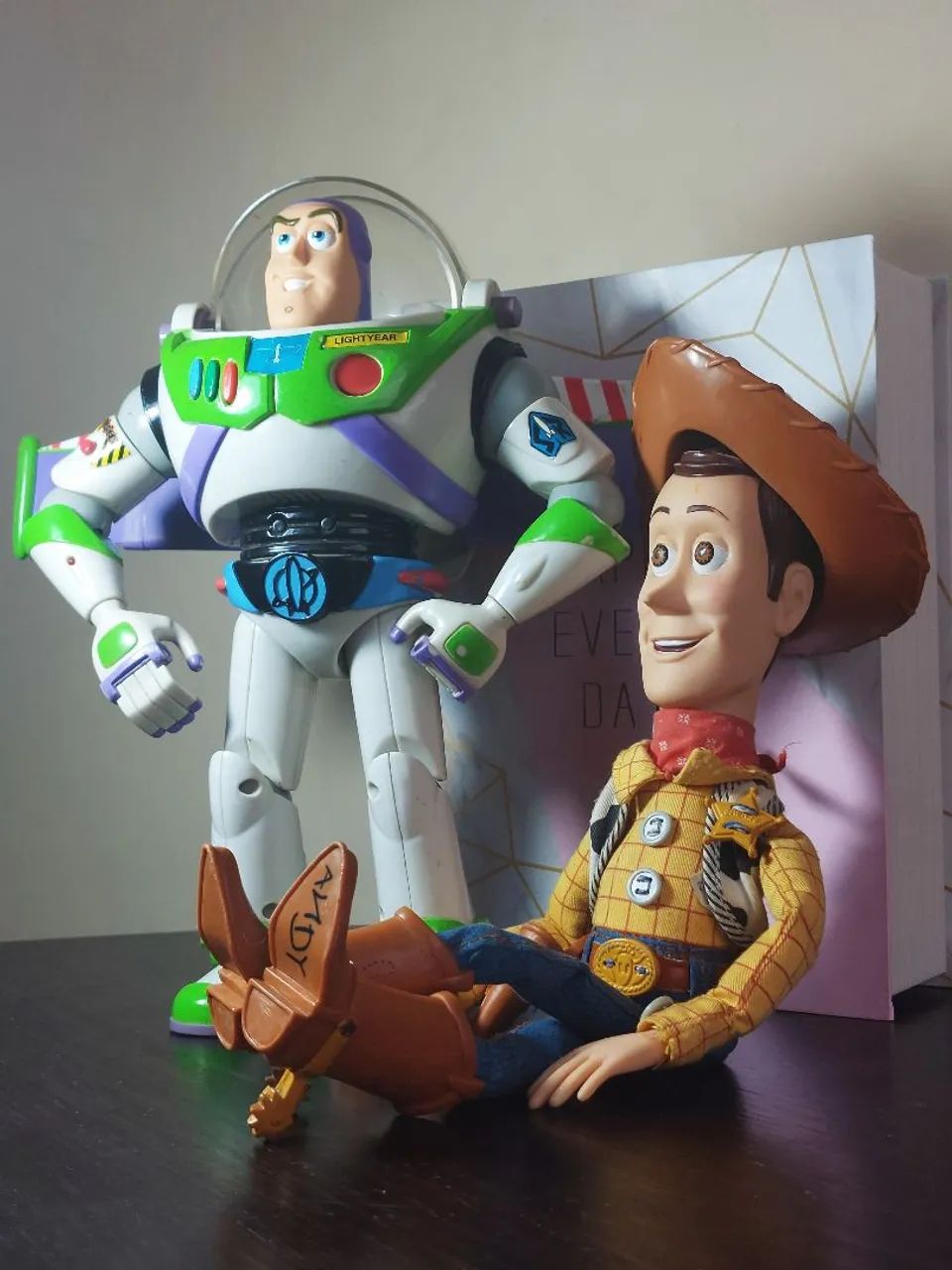 Buzz e Woody da Hasbro 2001