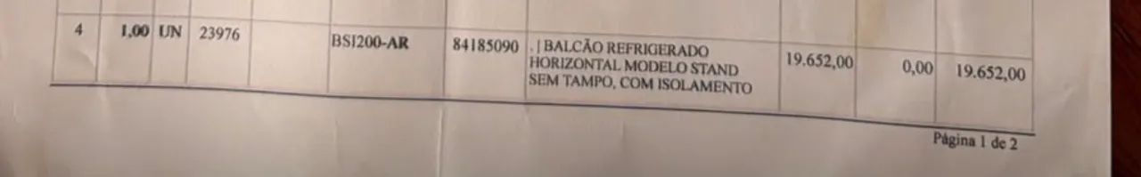 BALCÃO REFRIGERADO  - Foto 2