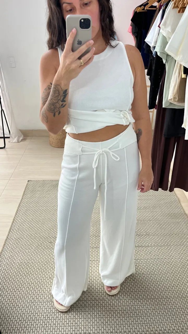 Calça pantalona Mob - Foto 2