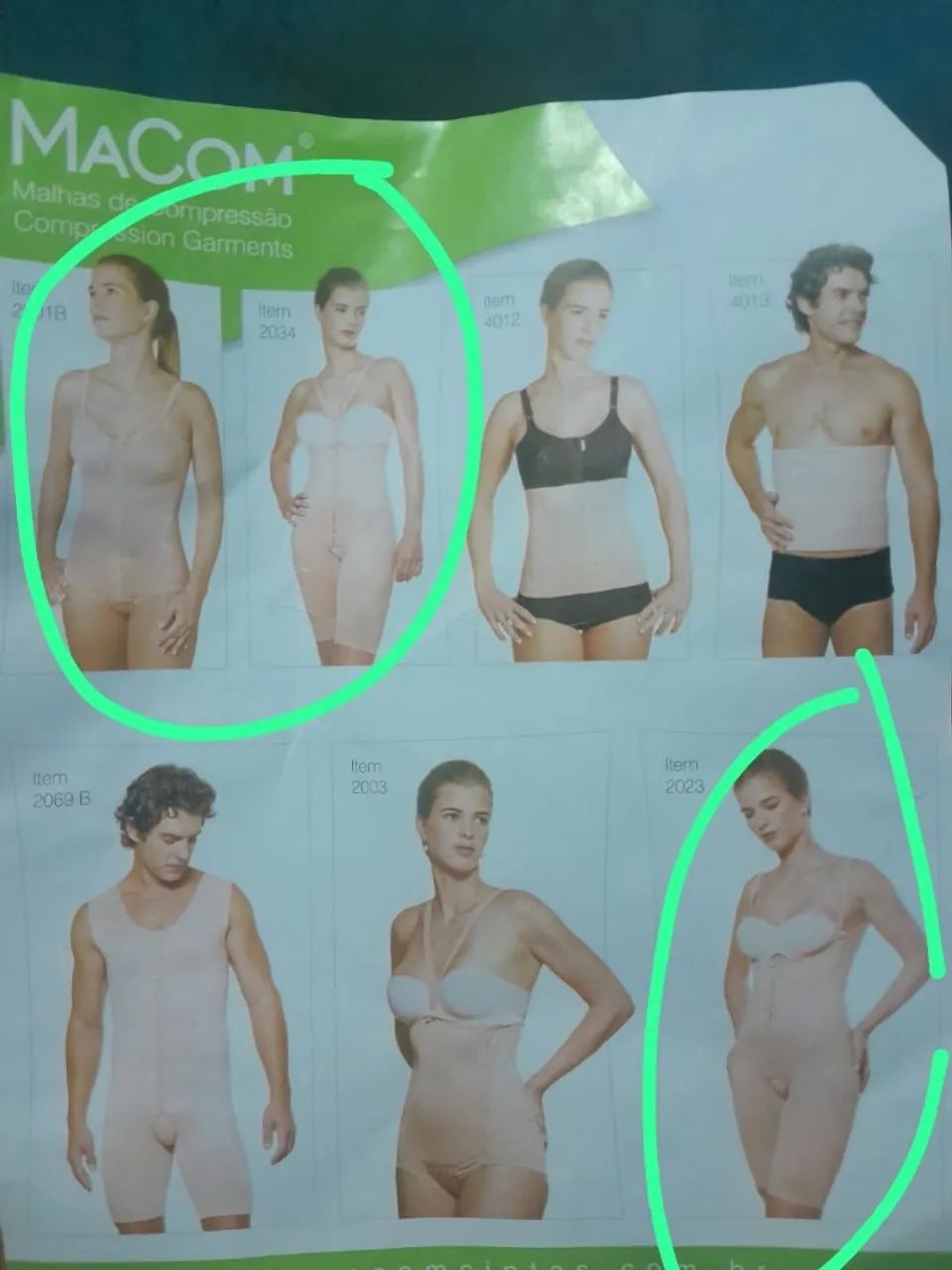 Vendo cintas modeladora pos cirurgia 