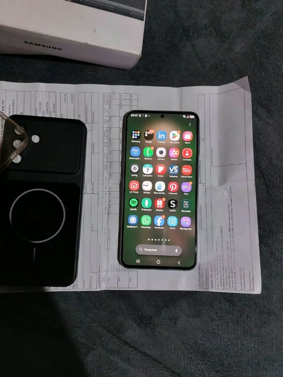 Samsung Galaxy A57 5G  256 GB R$ 1.650. - Foto 3