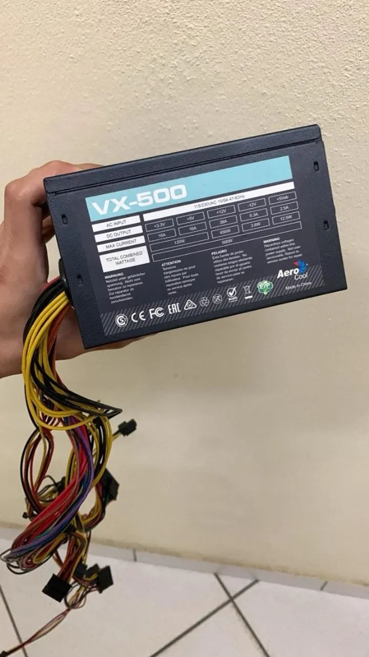 Fonte Aerocool VX-500