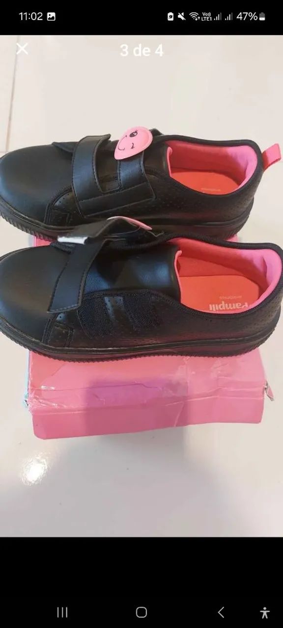 Tênis escolar menina tam.36 - Foto 4