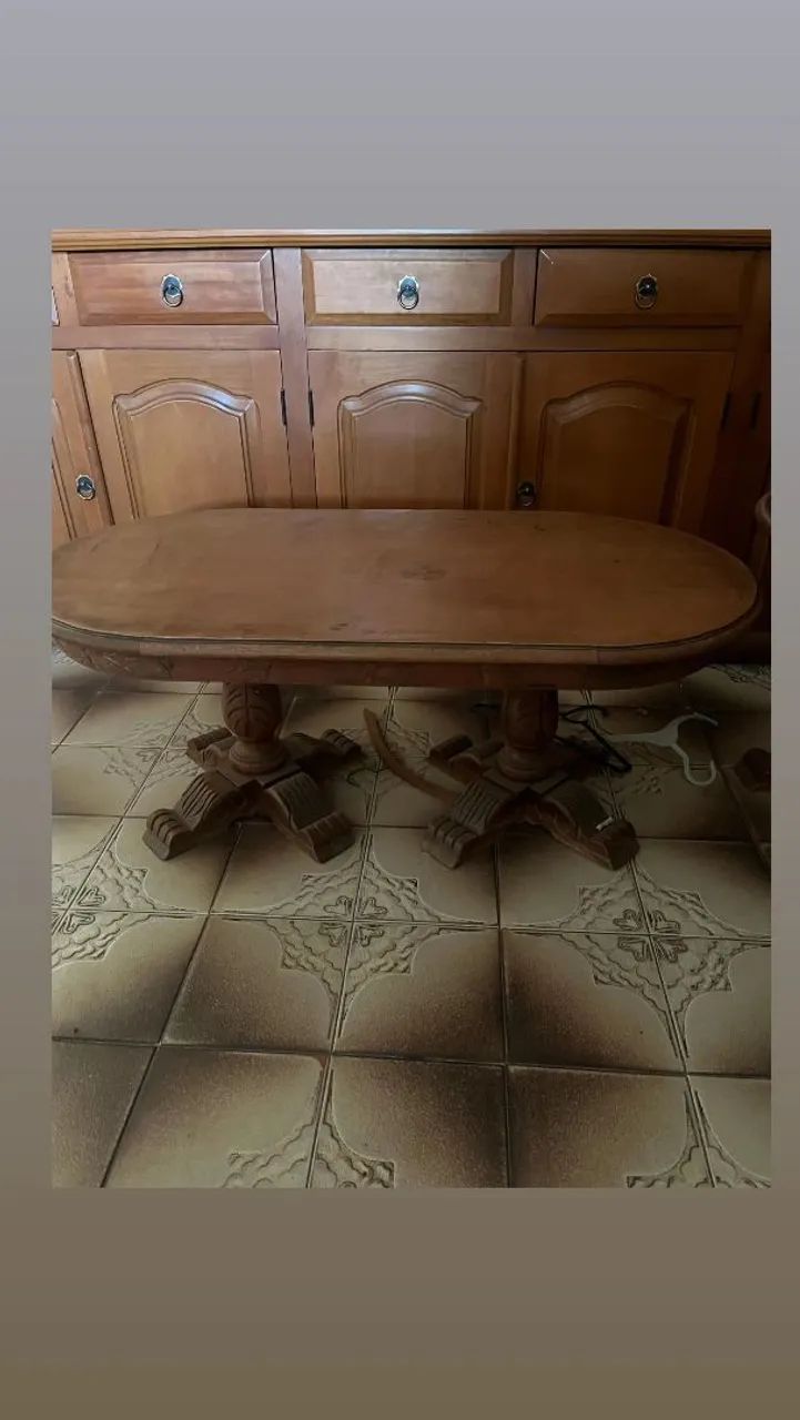 Mesa de madeira 