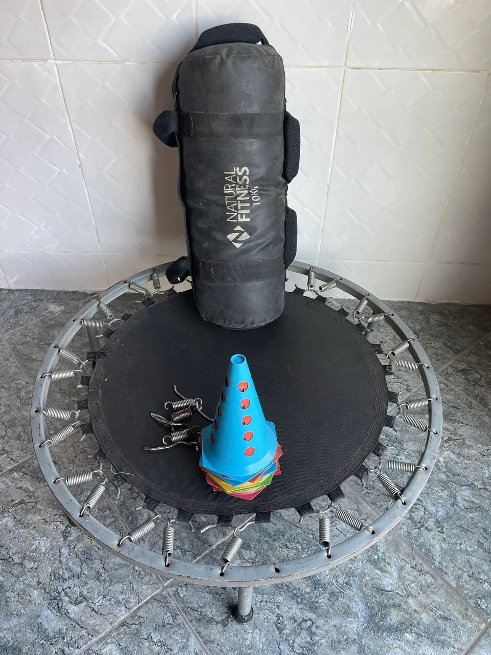Vendo jump e bag de treino de 10kg e cones  - Foto 2