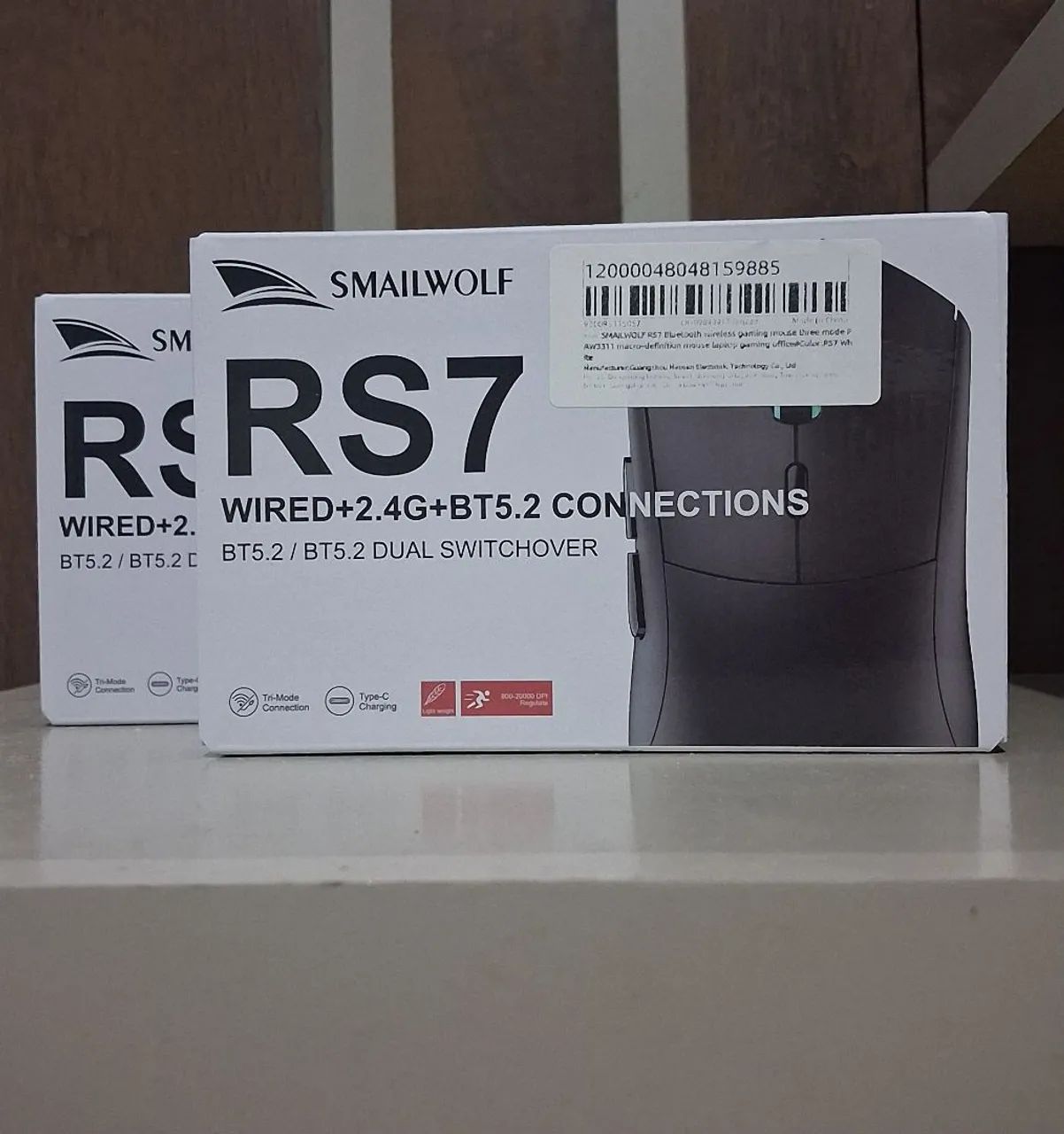 Mouse SmailWolf (Branco)65049961546625120