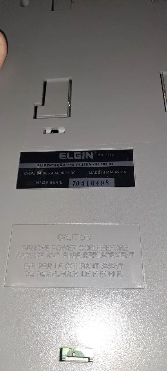 Calculadora, Maquina de somar euginMB-7140 - Foto 4