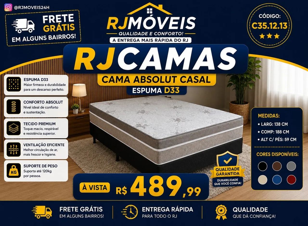 CAMA BOX CASAL 