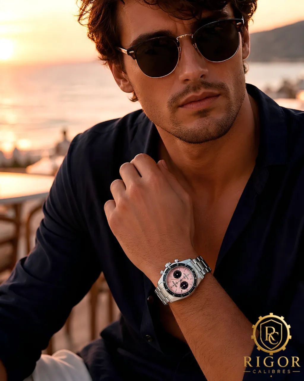 Relógio Seiko Prospex Speedtimer Solar - Edição Limitada Salmao