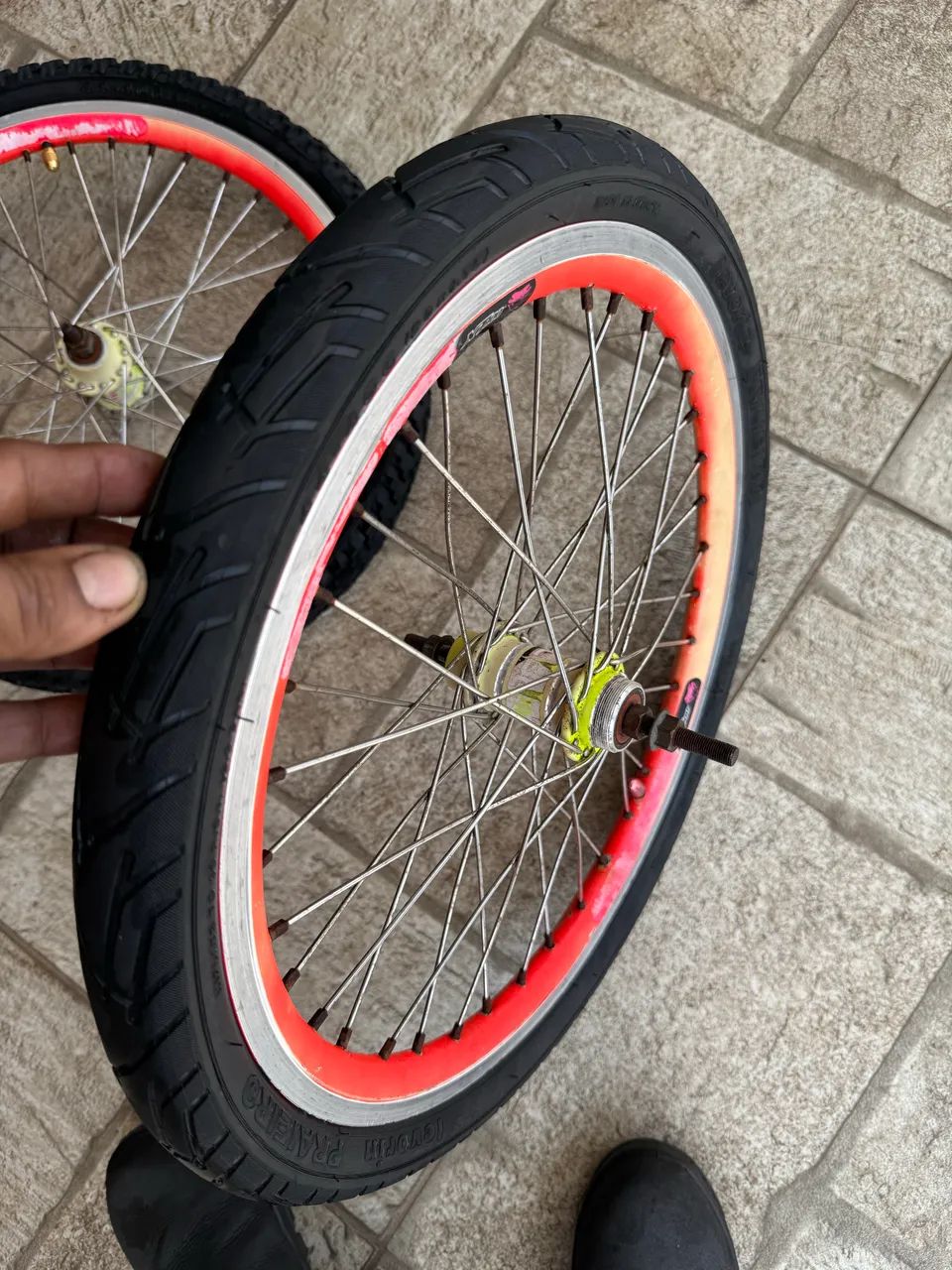 Roda completa aro 20 bike