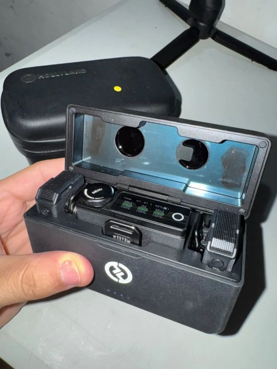 Microfone de Lapela Hollyland Lark Max Duo  - Foto 2