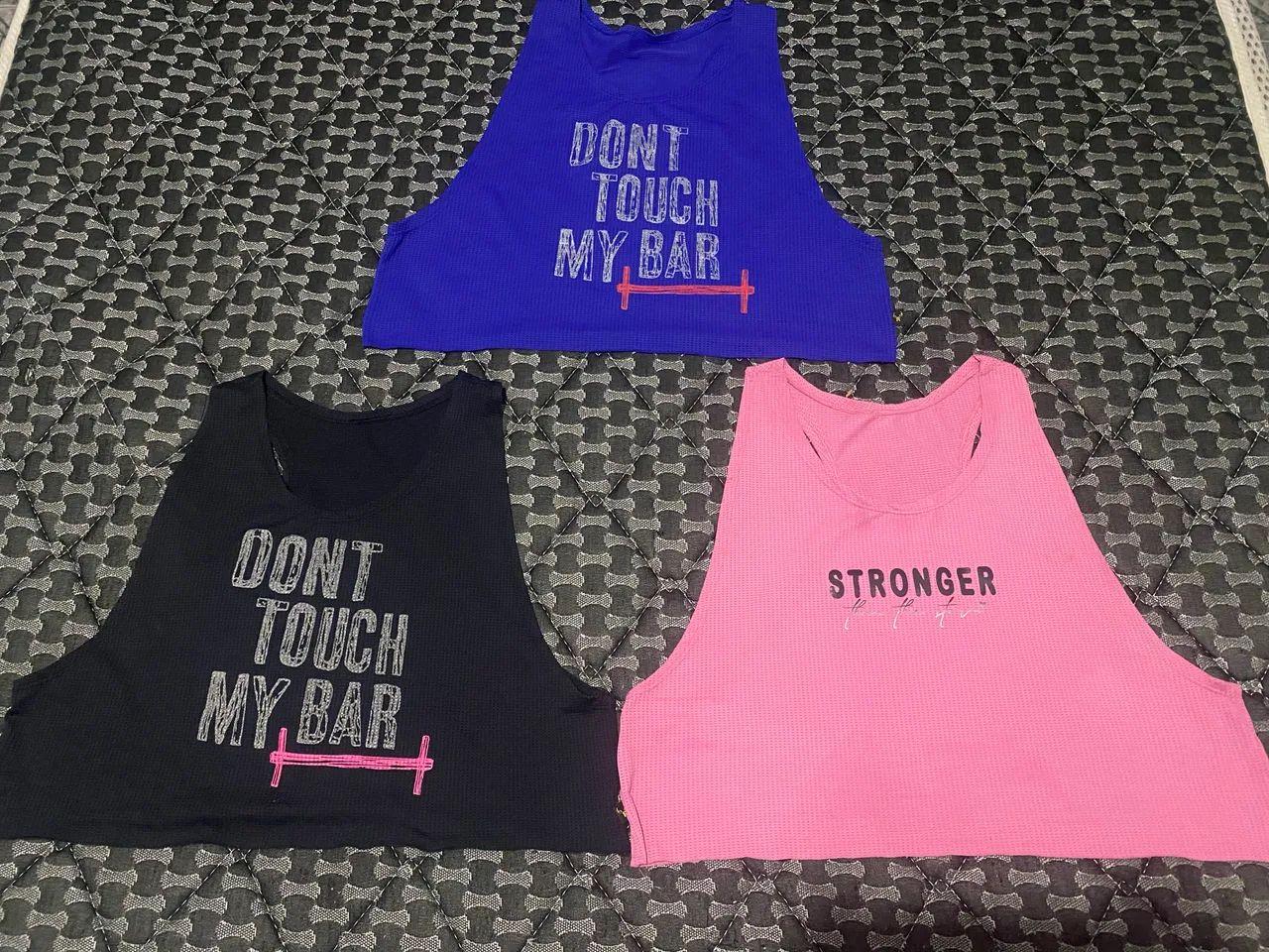 Lote blusas academia (12 peças) - Foto 2
