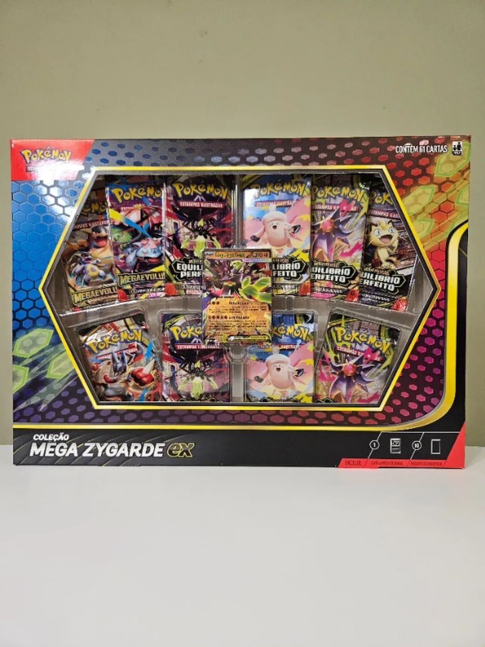 Box Pokémon Mega Zygarde Ex