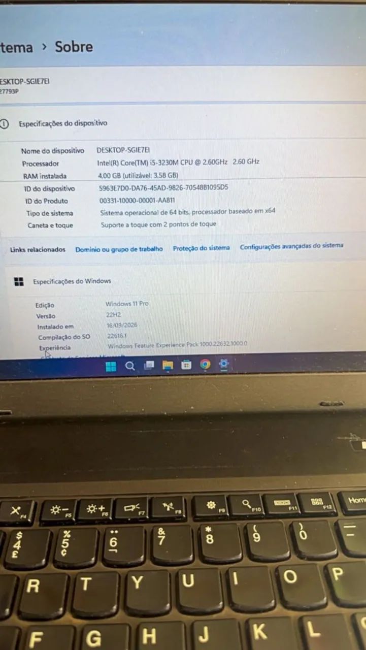 Notebook Lenovo i5 com jogos  - Foto 3
