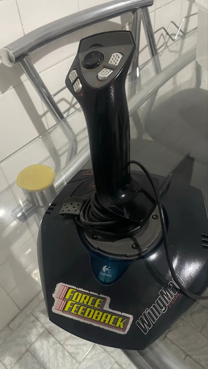 Controle Logitech WingMan Force 3D  - Foto 4
