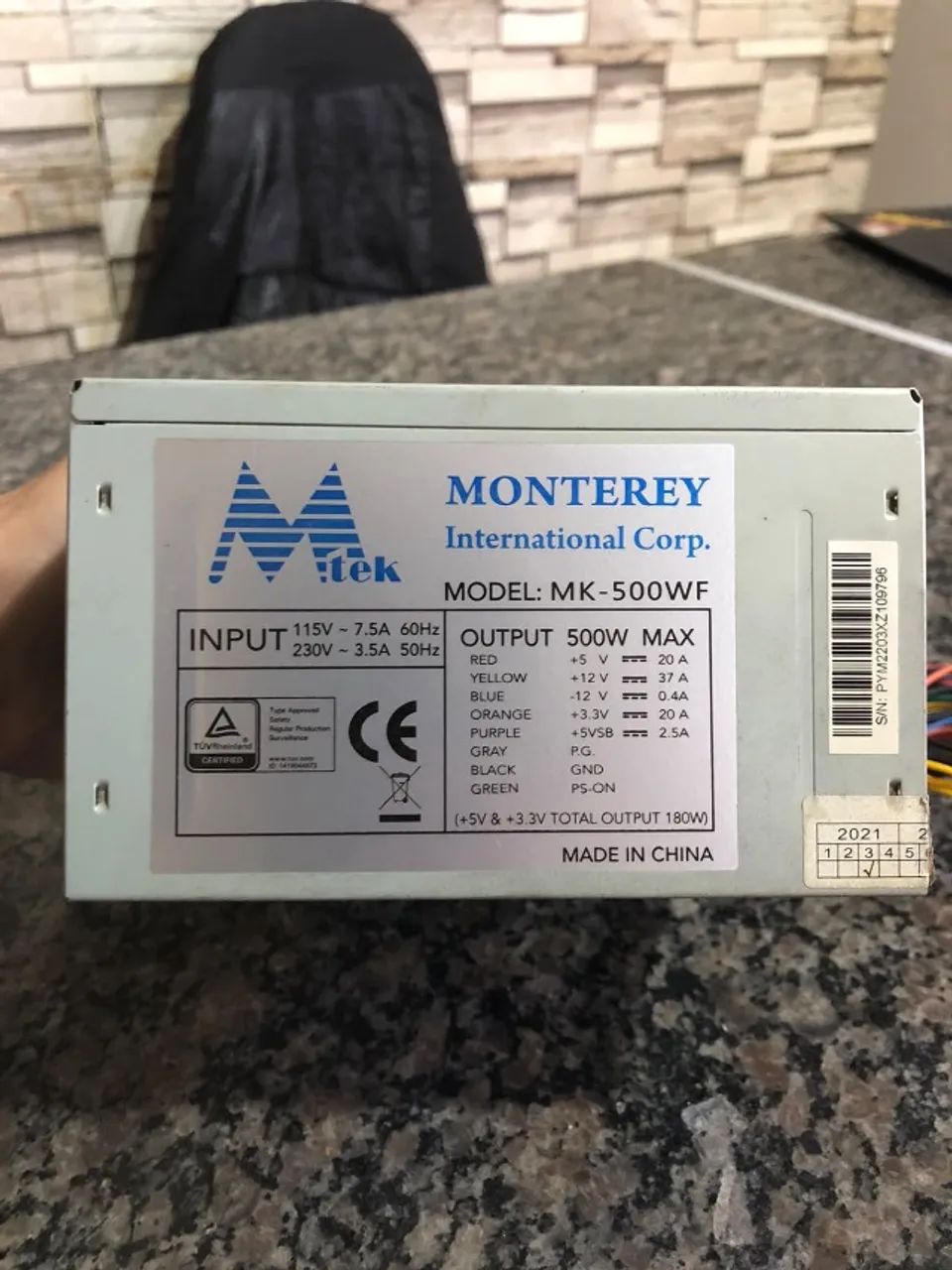 Fonte de computador 500W - Foto 2