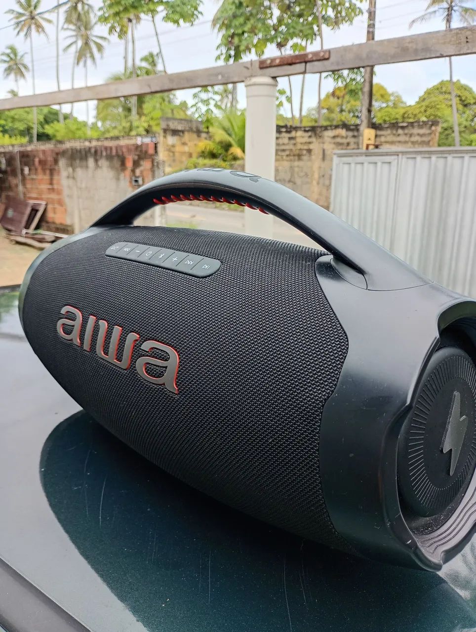 Caixa bombox aiwa
