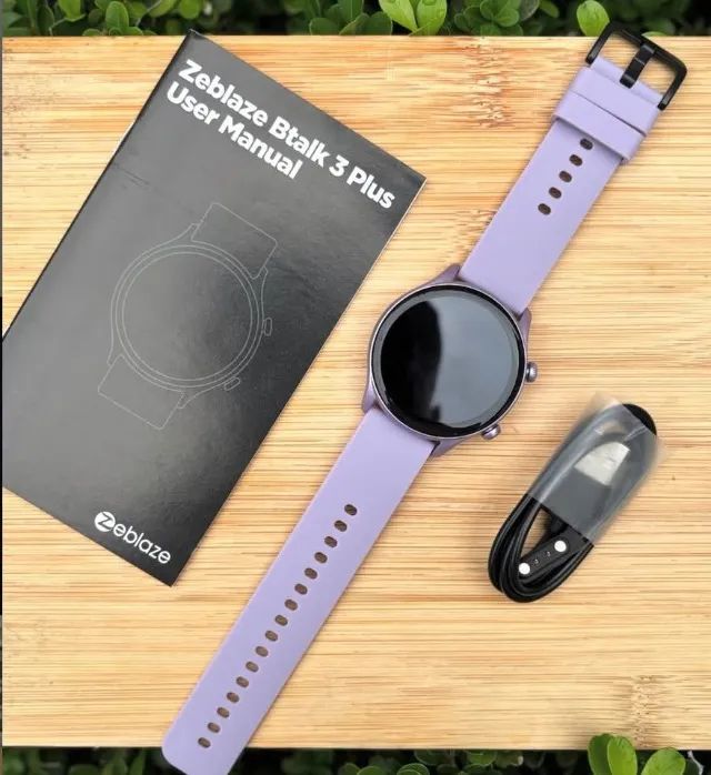Smartwatch redondo sofisticado | zeblaze btalk 3 plus original  - Foto 3